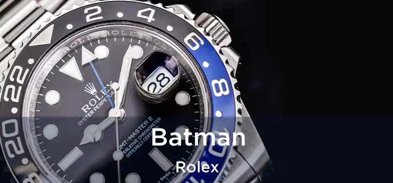  Batman Rolex